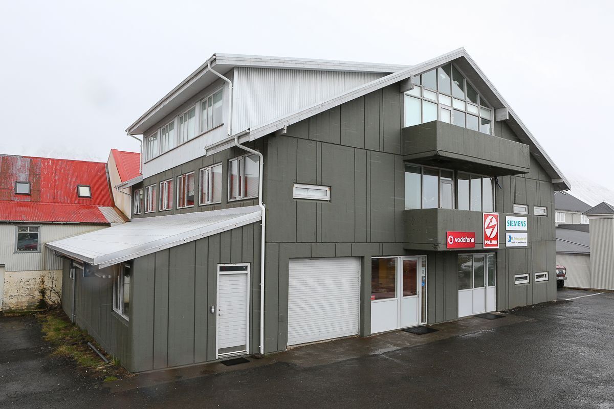 Höfuðstöðvar Pólsins við Pollgötu 2 á Ísafirði